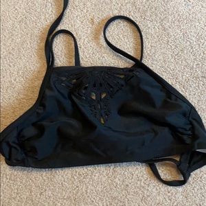 Black bikini tops